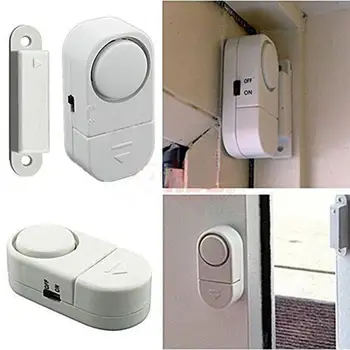 Wireless Home Security Door Window Entry Alarm System Magnetic Sensor защелка для ящика  5