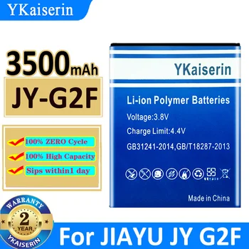 YKaiserin Аккумулятор JY-G2F 3500 мАч Для JIAYU JY G2F Высококачественные Аккумуляторы Bateria + Трек-код  1