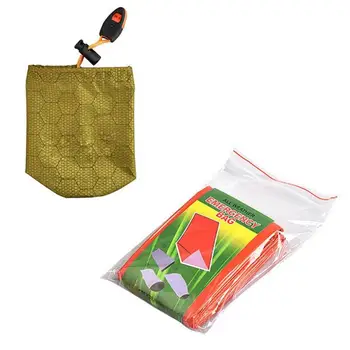 Аварийный спальный мешок, прочный армейский зеленый спальный мешок, теплый оранжевый уличный спальный мешок, спортивная палатка первой помощи из полиэтиленовой алюминиевой пленки.  5