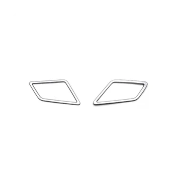 Автомобильная матово-серебристая панель приборов Сбоку Верхний корпус воздухоотвода Выпускная рамка Накладка крышки для Mitsubishi Outlander 2022 2023  5
