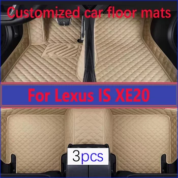 Автомобильные Коврики Для Lexus IS XE20 2006 ~ 2013 IS250 300h 200d 220d Ковровое Покрытие Rug Anti Dirt Защитный Коврик Полный Комплект Автомобильных Аксессуаров  4