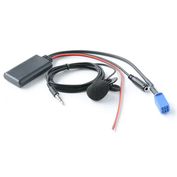Автомобильный Bluetooth 5.0 Кабель Aux Микрофон Адаптер громкой связи для мобильных телефонов Toyota Crown Lexus GRS182  4