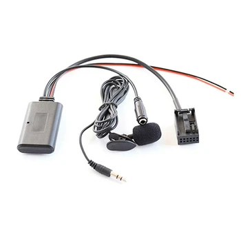 Автомобильный Bluetooth 5.0 Кабель Aux Микрофон Громкой Связи Для Мобильного Телефона Адаптер для Бесплатных Звонков для BMW E60 E63 E87 E88 E81 E82 E90  1