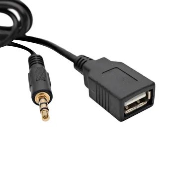 Автомобильный аудио AUX USB адаптер 3,5 мм AUX In CD-чейнджер для Mazda 3 5 6, MPV, CX7  5