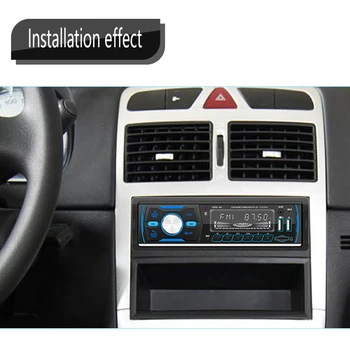 Автомобильный плеер DAB + MP3 RDS AM FM с Двумя USB-стерео-радиоприемниками, совместимый с Bluetooth Стереоплеер, USB-зарядка TF, Стереозвук, Музыка, 7 цветов  5