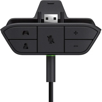 Адаптер стереогарнитуры Регулировка баланса звука Аудио Микрофон Конвертер наушников Аудиоразъем 3,5 мм для игрового контроллера Xbox One  5