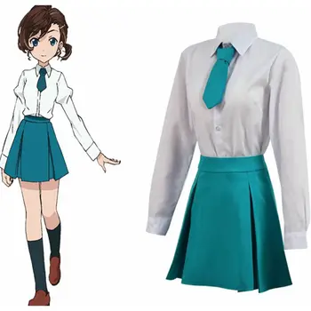 Аниме косплей GeGeGe kitarou Повседневная школьная форма моряка, костюмы для косплея, куртки, пальто, комплекты  6