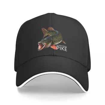Бейсбольная кепка Northern Pike FishCap, солнцезащитная шляпа с тепловым козырьком, мужские и женские шляпы  5