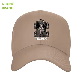 Бейсбольные кепки Для мужчин, женщин, детей, ощущение техно, мужские подарочные футболки, футболки с коротким рукавом Technics, большие размеры  5
