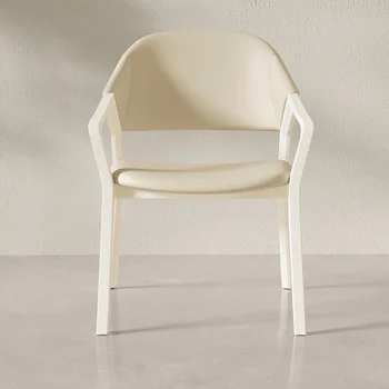 Белое Свадебное кресло для отдыха, Элегантное Кресло для переодевания на открытом воздухе, Эргономичная Мебель для балкона в спальне Sillas De Oficina  5