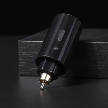 Беспроводная татуировочная ручка с мини-батарейкой и светодиодным цифровым дисплеем для тату-салона  5
