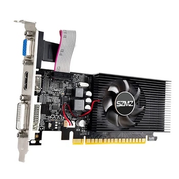Видеокарта GT730 4GB DDR3 128Bit PCI-E2.0 16X с Охлаждающим Вентилятором для Офиса/Домашних развлечений/ Легких Игр для Настольных ПК/Серверов  5