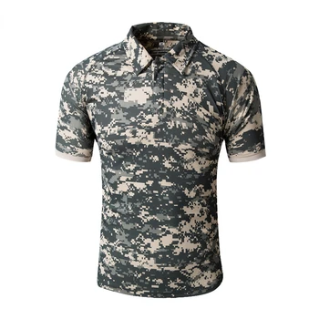 Военная форма, мужская офицерская летняя тактическая рубашка, нижнее белье с коротким рукавом, военные рубашки, боевая рубашка  5