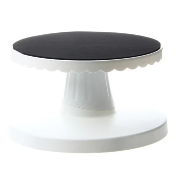 Вращающийся вращающийся поворотный стол для торта, украшающий платформу для украшения поворотного стола  5