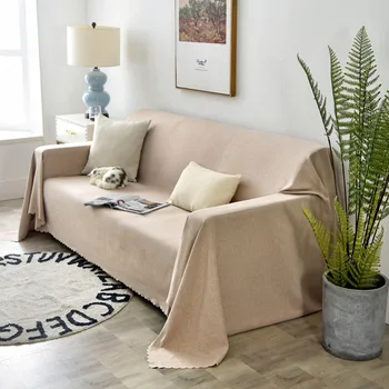 Всесезонный универсальный чехол для дивана, полное покрытие, противоскользящая подушка, утолщенная диванная подушка  5