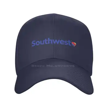 Высококачественная джинсовая кепка с логотипом Southwest, вязаная шапка, бейсболка  5