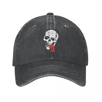 Выстиранная бейсболка с черепом из 100% хлопка Jesse Pinkman Breaking Bad Для мальчиков и девочек, Весенне-осенние Регулируемые ковбойские шляпы, кепки  5