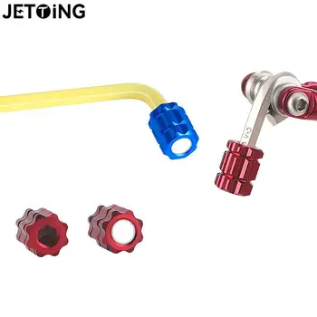 Гаечный ключ из алюминиевого сплава, инструмент для установки велосипедной рукоятки, для демонтажа регулировочного колпачка рычага инструмента для ремонта велосипеда  2