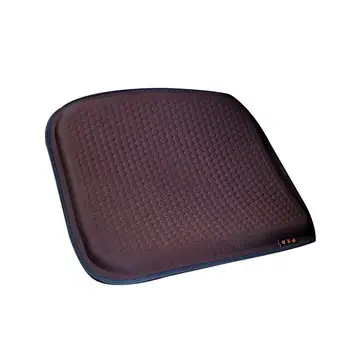Гелевое сиденье, дышащая подушка сиденья, улучшенная двойная нескользящая подушка для автомобильного офисного кресла, подушка от ишиаса для снятия давления  4