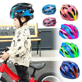 Детский велосипедный шлем Безопасность катания на коньках Детские Велосипедные Защитные шлемы Шлем для скалолазания, скейтбординга, катания на роликах  0