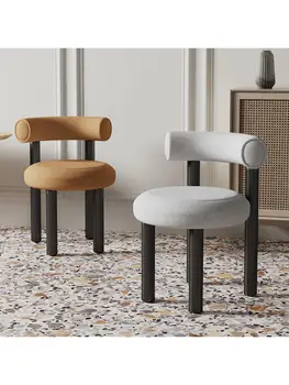 Дизайнерский обеденный стул Nordic soft package, современный минималистичный пухлый стул The Fat Chair, обеденный стул/кресло для отдыха  5