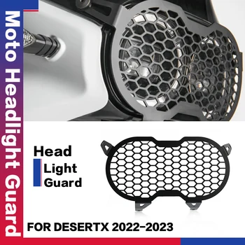 Для Ducati DesertX 2022 2023 Аксессуары для мотоциклов Складная фара головного света Защитная решетка Двойная защитная крышка  5