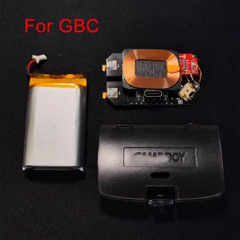 Для Game Boy Color литиевая батарея емкостью 1800 мАч Модуль перезаряжаемой литиевой батареи для GBC  5