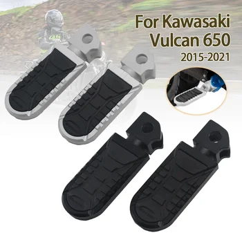 Для Kawasaki Vulcan 650 2015-2021 Передняя подножка мотоцикла Регулируемые на 360 градусов подножки Поворотные подножки для ног  5