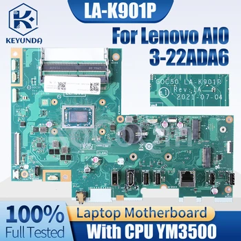 Для Lenovo AIO 3-22ADA6 Материнская плата ноутбука LA-K901P 5B20U54606 5B20U54602 YM3050 Универсальная Материнская плата ноутбука  10