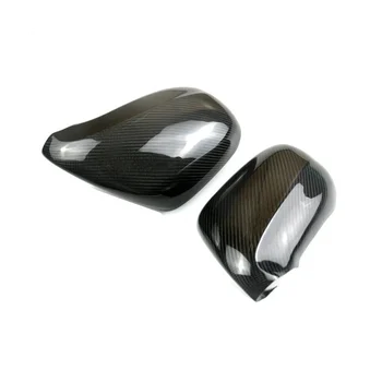 Для Lexus IS250 IS300 IS350 2006-2012 Накладка бокового зеркала заднего вида из настоящего углеродного волокна Без подсветки  5