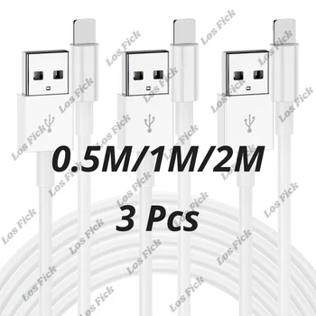 Для Samsung Google Xiaomi USB Кабель 2.4A Провод Для Быстрой Зарядки Телефонный Шнур Синхронизация Данных Кабель Для Быстрого Зарядного Устройства Для iPhone 6 7 8 11 12 13 14  5