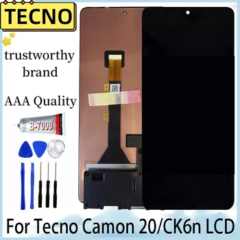 Для Tecno Camon 20 Pro CK6n CK7n CK8n CK9n X678B X6710 ЖК-дисплей С Сенсорным Экраном Дигитайзер В Сборе Замена Запасных Частей  5