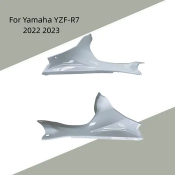 Для Yamaha YZF-R7 2022 2023 Аксессуары Для Мотоциклов Неокрашенная Накладка Головной Трубки ABS Инжекционный Обтекатель YZF-R7 22-23  5