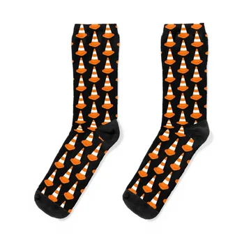Дорожный конус, Подходящие костюмы на Хэллоуин, Рождество, День рождения, Носки, мужские носки, зимние носки, мужские носки  10