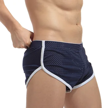 дышащие быстросохнущие мужские спортивные штаны для отдыха с низкой посадкой, пляжные спортивные мужские свободные штаны для бега, сексуальные и солнечные  5
