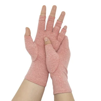 Женские перчатки для реабилитации на половину пальца, дышащие Спортивные перчатки для фитнеса, нескользящие перчатки для верховой езды, перчатки для велоспорта на открытом воздухе  10