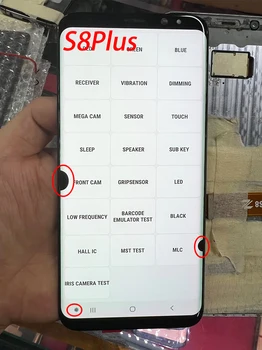 ЖК-дисплей Для Samsung Galaxy S8 plus G955 G955F G955fd ЖК-дисплей с Сенсорным Экраном Дигитайзер Для Samsung S8 + ЖК-дисплей с Черными точками  4