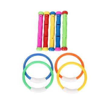 Игрушки для дайвинга, интересные палочки, бытовые износостойкие принадлежности для детей в бассейне  5