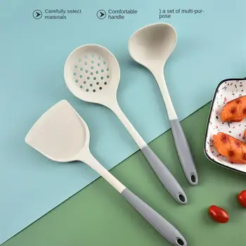 Инструменты для выпечки, Пищевой Силикон, Новая Устойчивая к ожогам Подвесная Посуда с антипригарным покрытием, Кухонные принадлежности для приготовления пищи, Силиконовые кухонные принадлежности  5