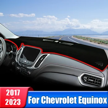 Крышка Приборной Панели Автомобиля Для Chevrolet Equinox 3 2017 2018 2019 2020 2021 2022 2023 MK3 3-го Поколения Holden Солнцезащитный Козырек Аксессуары  5