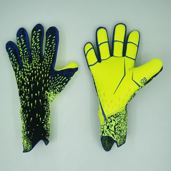 Латексные футбольные вратарские перчатки утолщенная футбольная профессиональная защита Взрослые подростковые футбольные вратарские перчатки  5