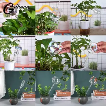 Луковицы для автоматического полива растений, Самополивающиеся шары, стеклянная поилка для растений в форме Мути, устройство для полива растений, система капельного орошения  5