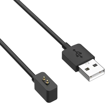 Магнитный USB-2-контактный зарядный шнур 60 см/1 м Кабель для зарядного устройства Кабель для быстрой зарядки Кабель питания для смарт-часов Xiaomi Mi Band 8/8 Pro  5