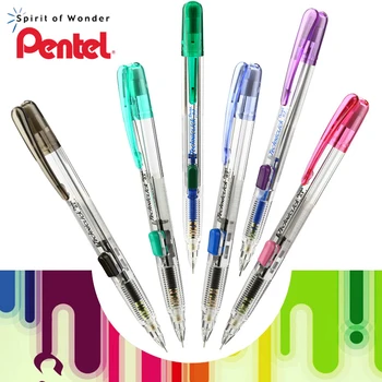 Механический карандаш Pentel PD105T, аниме-карандаш с боковым нажимом, 0,5 мм, Студенческое письмо, нелегкая поломка сердцевины, Экзаменационные эскизы, канцелярские принадлежности  5