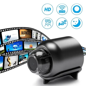 Мини-камера Портативный уличный фоторегистратор Бытового ночного видения Многофункциональная микрокамера USB  5