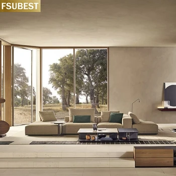 Минималистичный двухсторонний диван для отдыха в итальянском стиле, Канапе Divano Divani Muebles Salon Mobili Soggiorno Мебель для гостиной  5