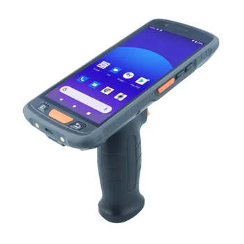 Мобильный терминал сбора данных 1d 2d Сканер штрих-кода КПК Android 11 Промышленные портативные прочные КПК  0