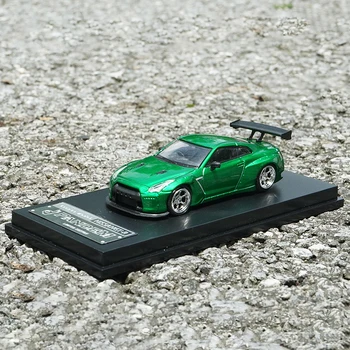 Моделирование Nissan Ares GTR в масштабе 1: 64, Литая под давлением модель автомобиля из сплава, коллекция игрушек для спортивных автомобилей, Сувенирные украшения, игрушки для показа  5