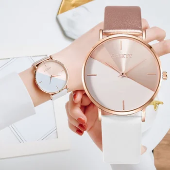 Модные женские часы для женщин, кварцевые часы, двухцветные женские ручные часы, Элегантные женские наручные часы для влюбленных 2023, браслет  5