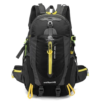 Модный спортивный рюкзак на открытом воздухе объемом 40 л, популярная сумка для альпинизма, походов по бездорожью, походный рюкзак большой емкости  5
